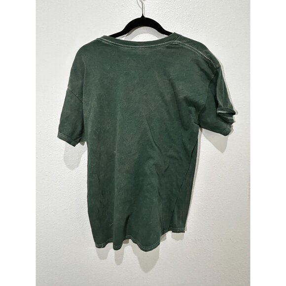 NEW Nirvana Comic Book Style Smiley Tee, Green L - Picture 2 of 2